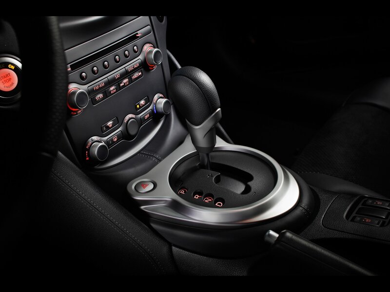 car interior center console