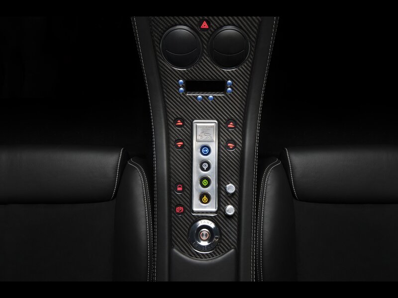 car interior center console