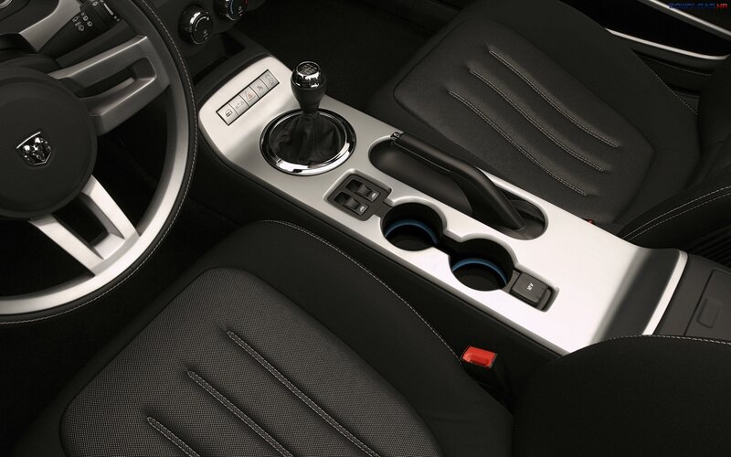 car interior center console