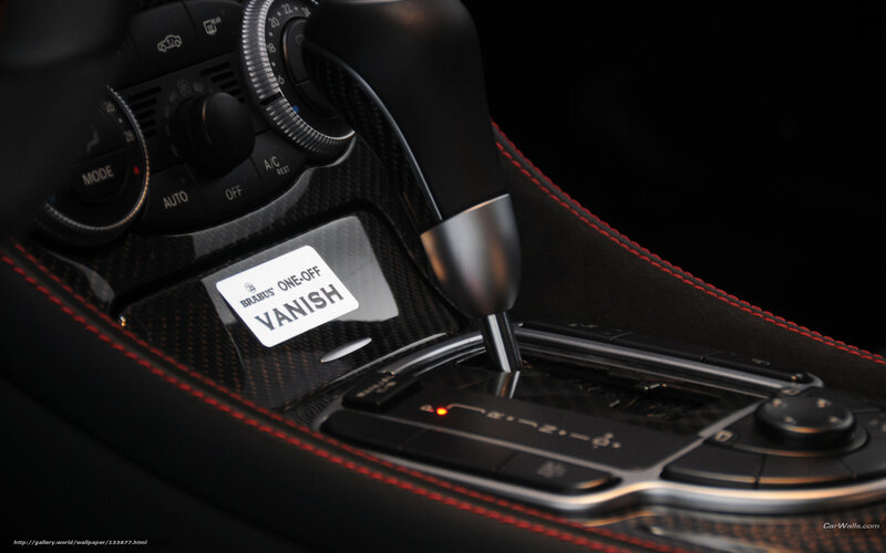 Car Interior Center Console — Black