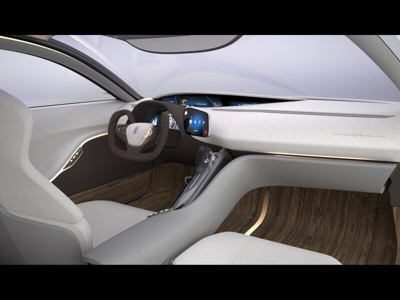 Car Interior Concept — White, Modern, 3d Render