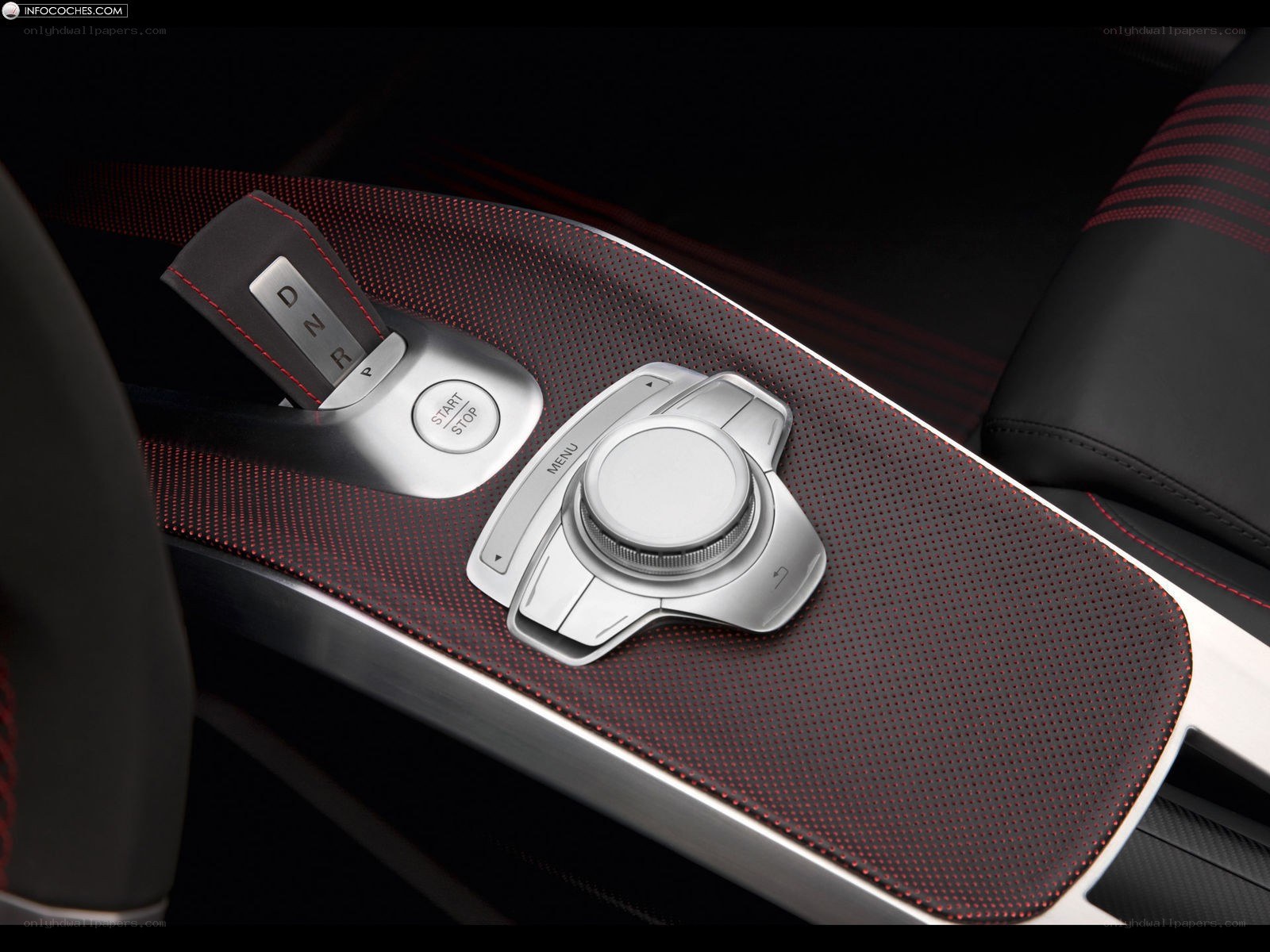 car interior control panel