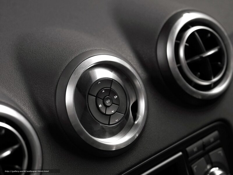 Car interior control panel