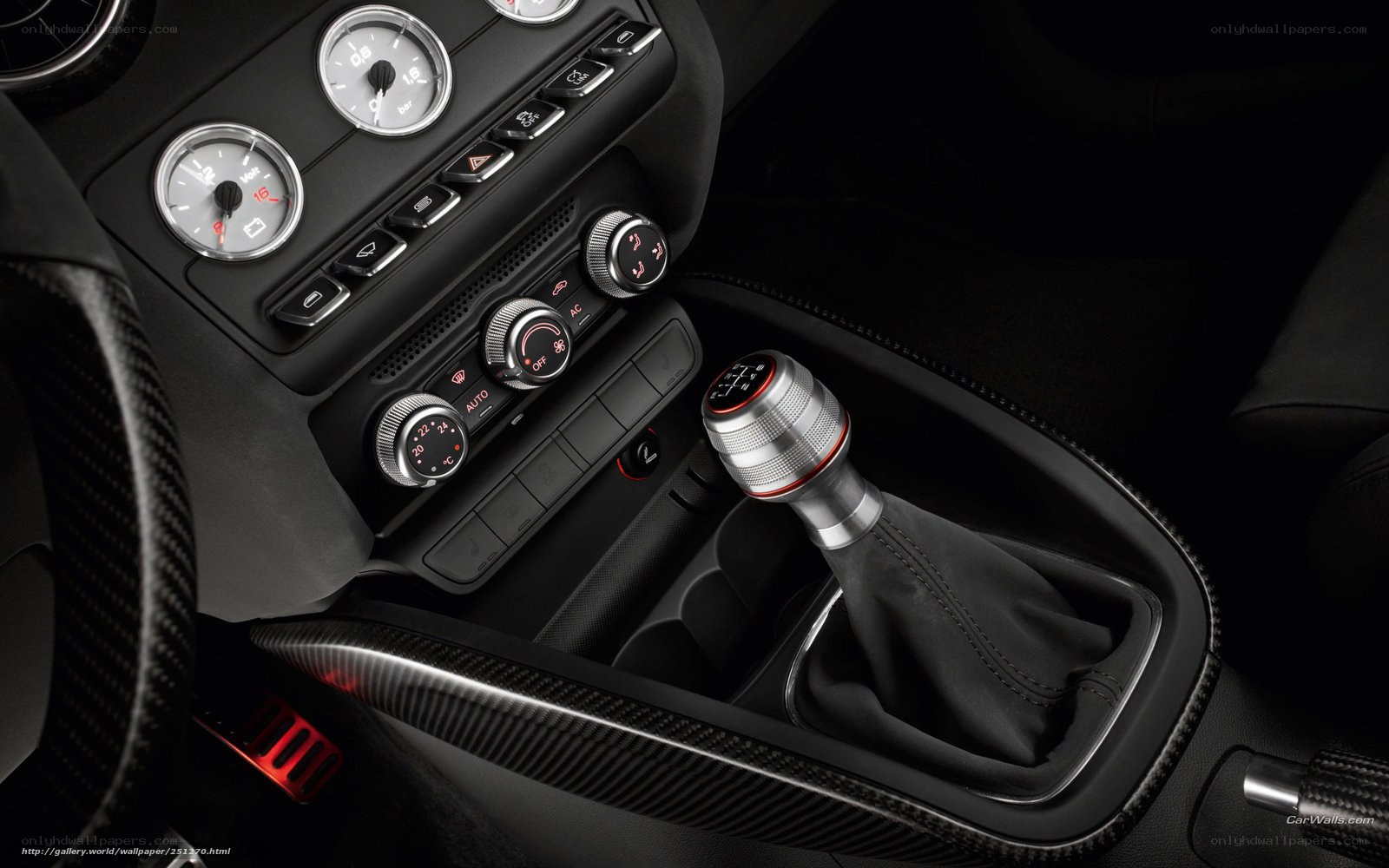 car interior dashboard