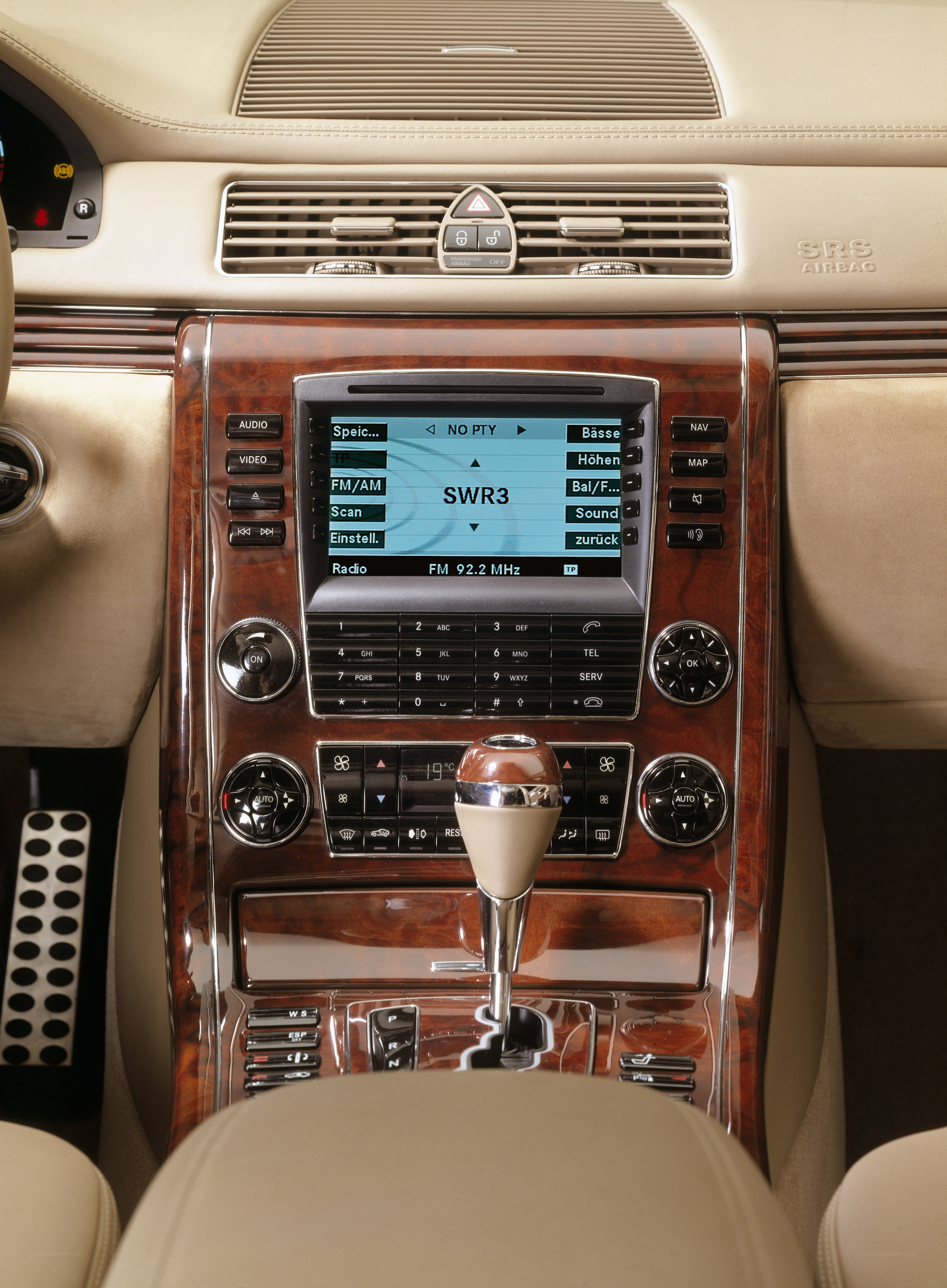 car interior dashboard