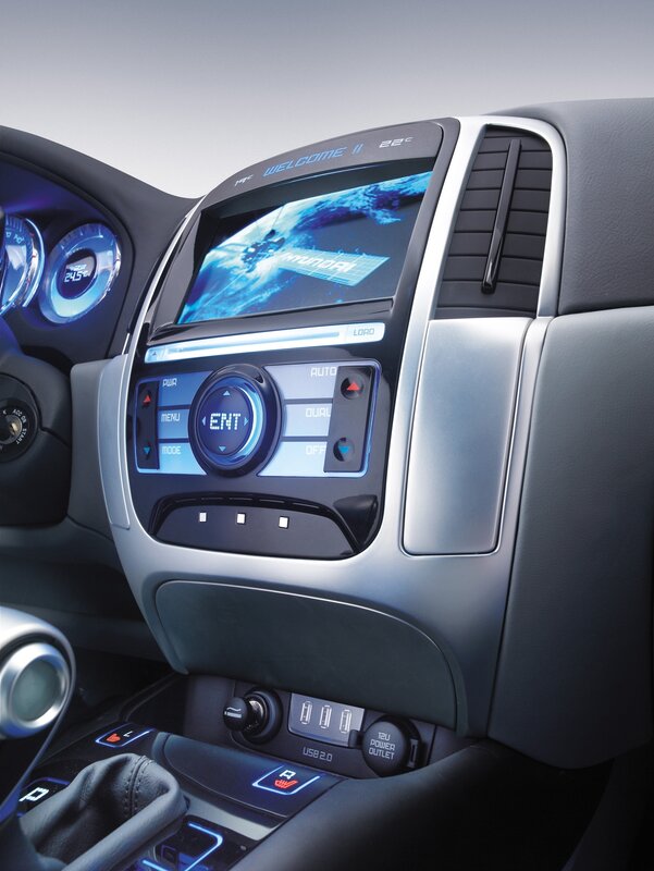 car interior dashboard
