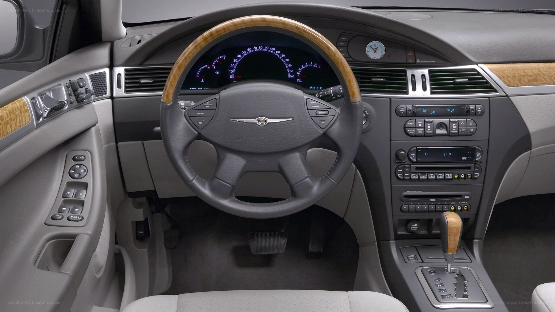 car interior dashboard