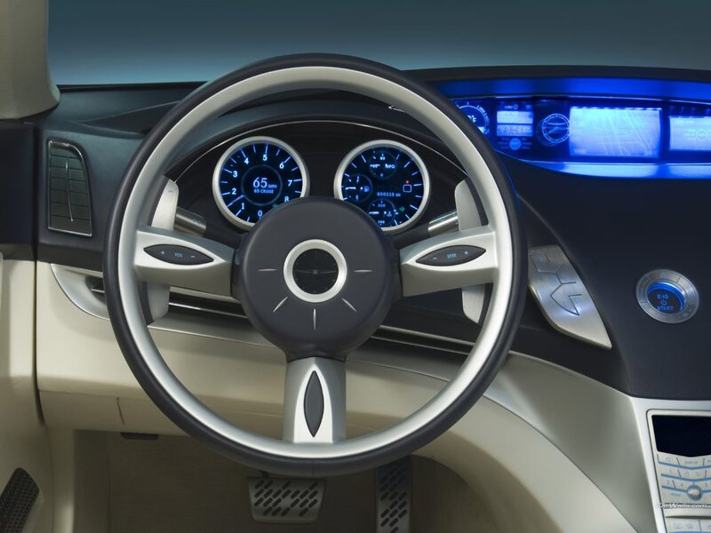 car interior dashboard