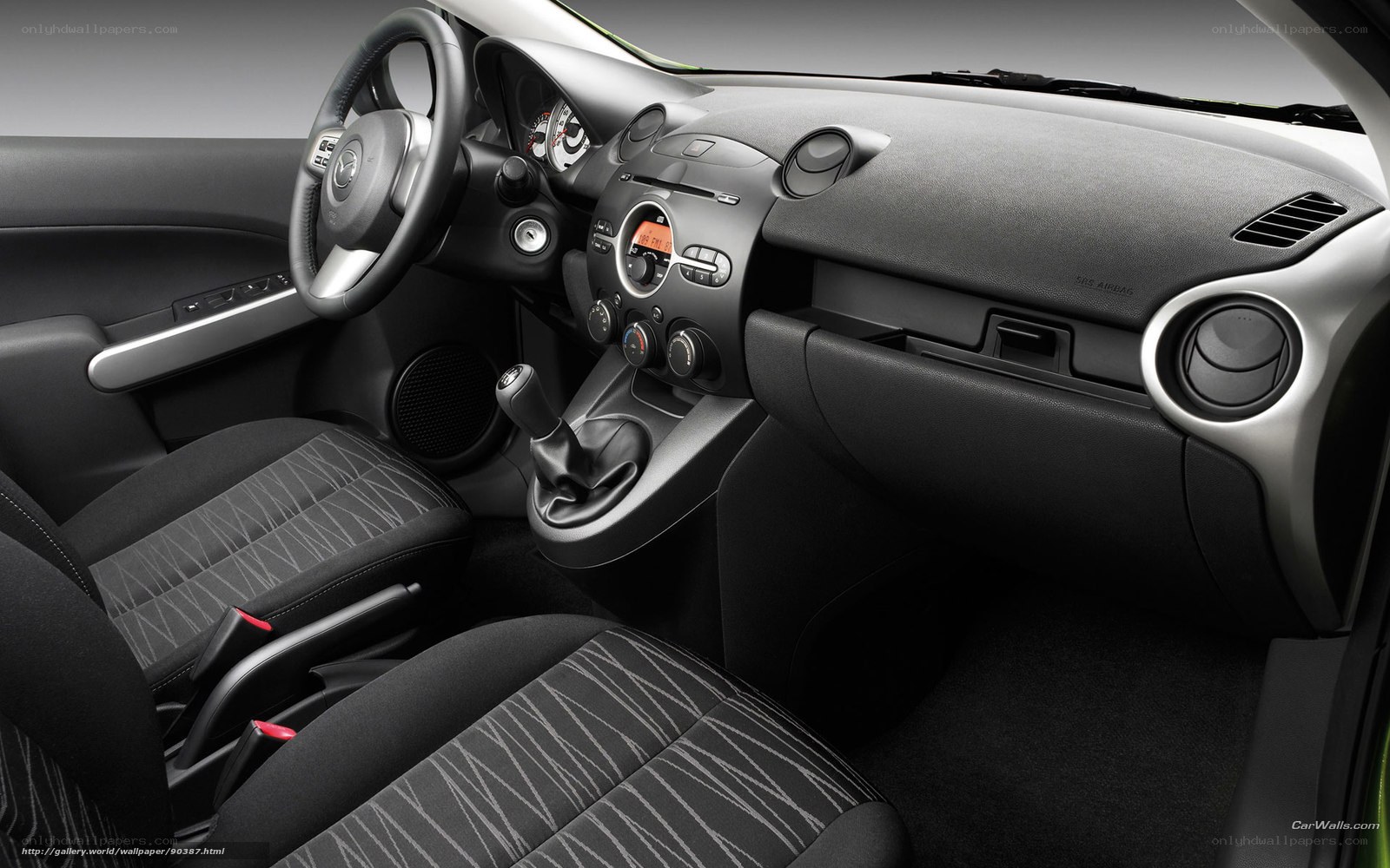car interior dashboard