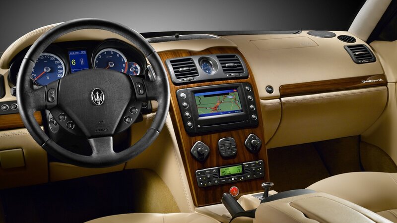 Car Interior Dashboard — Beige, Luxurious, Photograph, Steering Wheel, Center Console