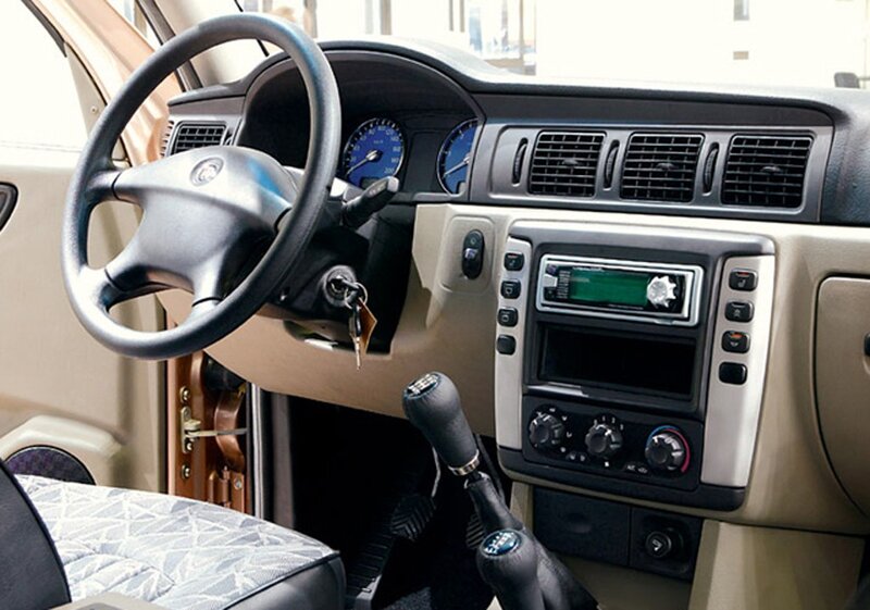 Car Interior Dashboard — Beige, Neutral, Afternoon