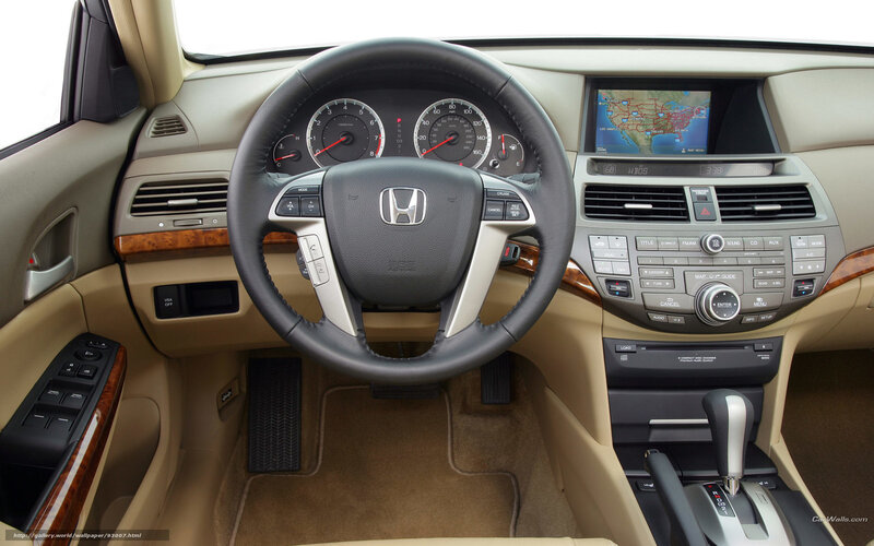 Car Interior Dashboard — Beige, Neutral, Photograph, Steering Wheel, Instrument Cluster, Infotainment Screen