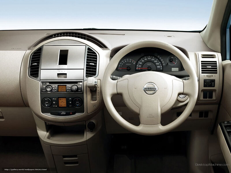 Car Interior Dashboard — Beige, Neutral, Photograph, Steering Wheel, Instrument Panel