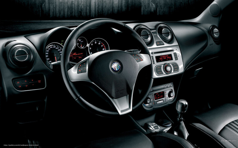Car Interior Dashboard — Black, Dramatic, Photograph