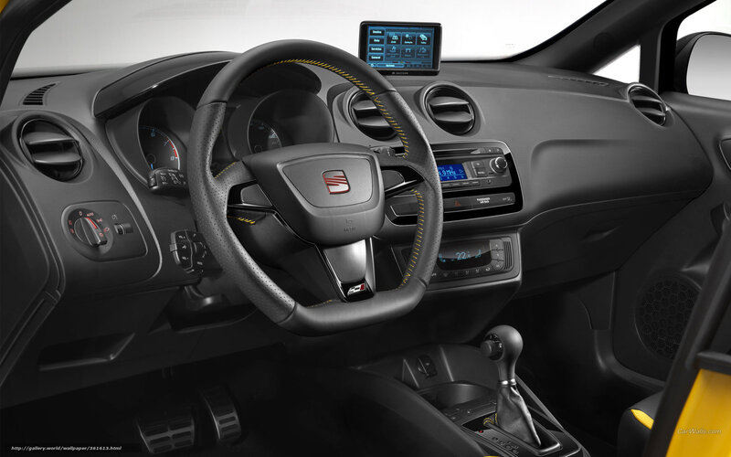 Car Interior Dashboard — Black, Functional, Photograph