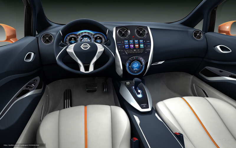 Car Interior Dashboard — Black, Modern, 3d Render, Steering Wheel, Digital Display, Gear Shift