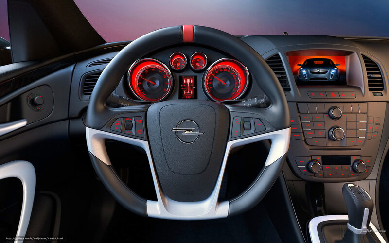 Car Interior Dashboard — Black, Modern, Night