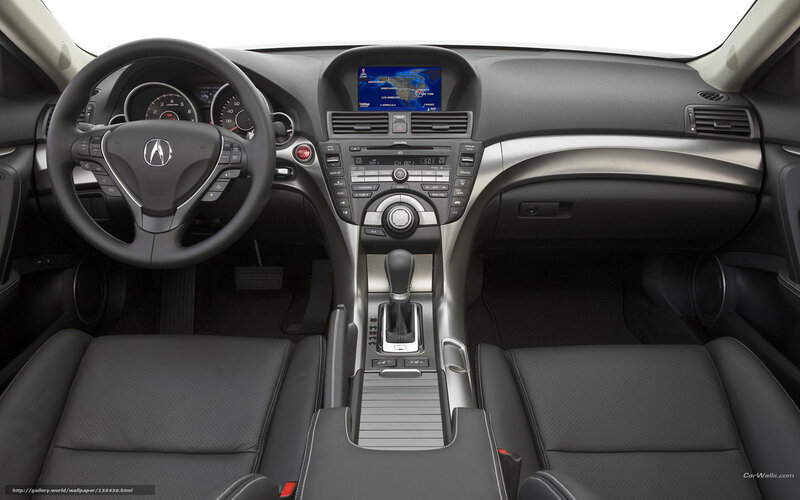 Car Interior Dashboard — Black, Neutral, Photograph, Steering Wheel, Center Console