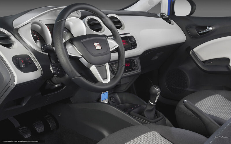 Car Interior Dashboard — Black, Neutral, Photograph, Steering Wheel, Gear Shift