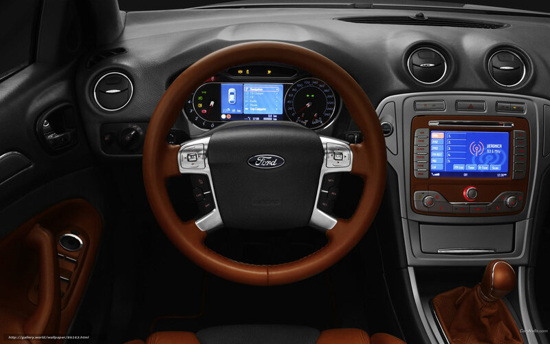 Car Interior Dashboard — Black, Neutral, Photograph