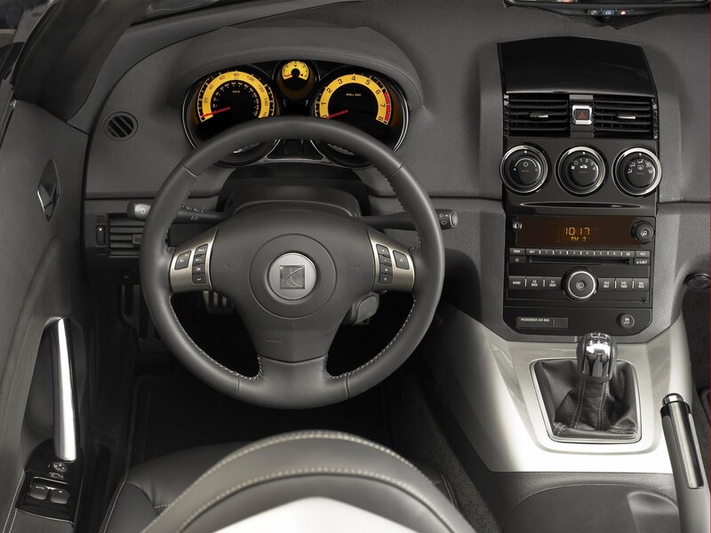 Car Interior Dashboard — Black, Neutral