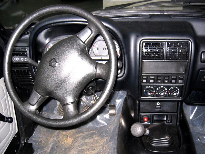 Car Interior Dashboard — Black, Photograph