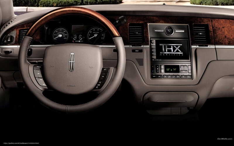 Car Interior Dashboard — Brown, Neutral