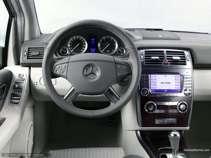 Car Interior Dashboard — Gray, Neutral, Photograph, Steering Wheel, Instrument Cluster