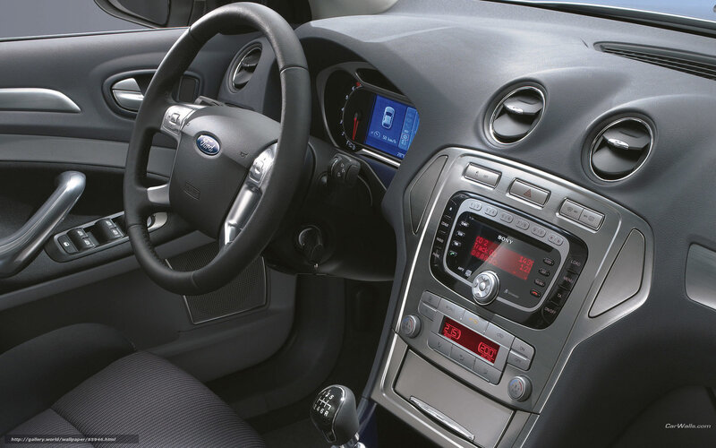 Car Interior Dashboard — Gray, Neutral, Photograph