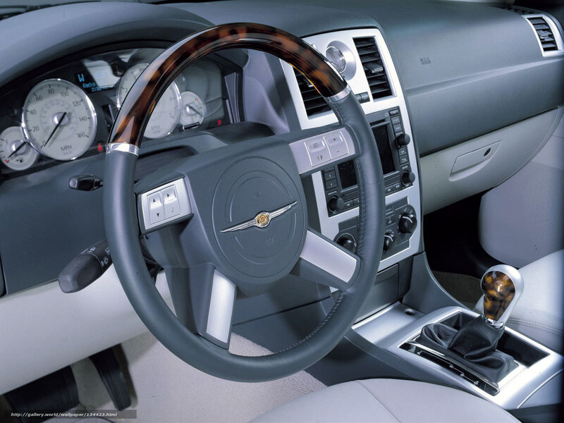 Car Interior Dashboard — Gray, Neutral