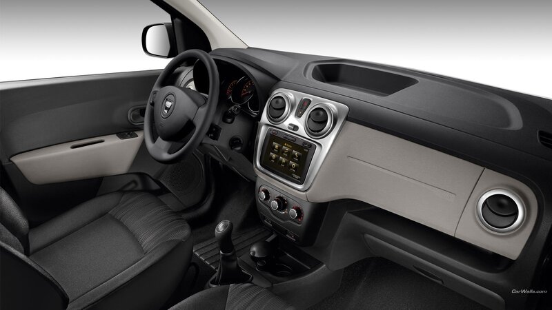 Car Interior Dashboard — Infotainment Screen