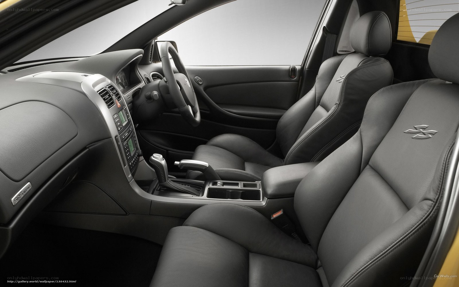 car interior dashboard seats