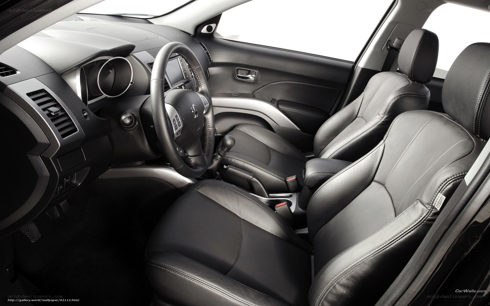 car interior dashboard seats