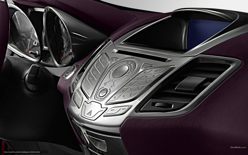 car interior dashboard