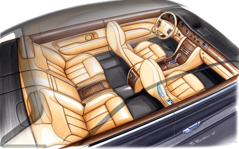 Car Interior Design — Tan