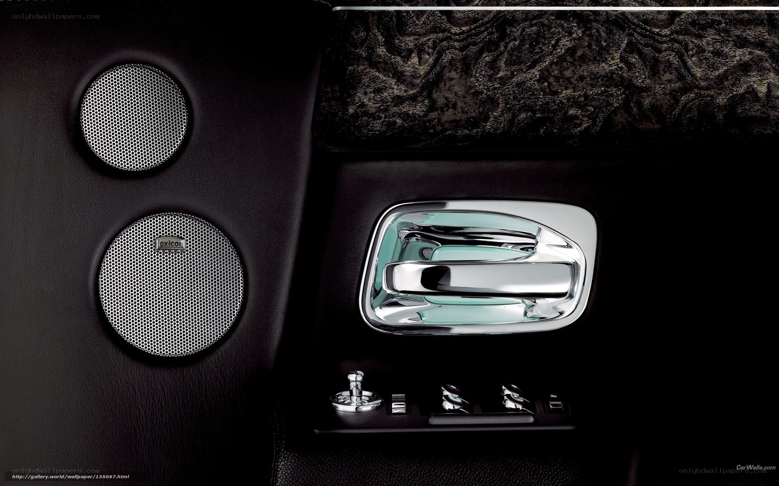 car interior door panel
