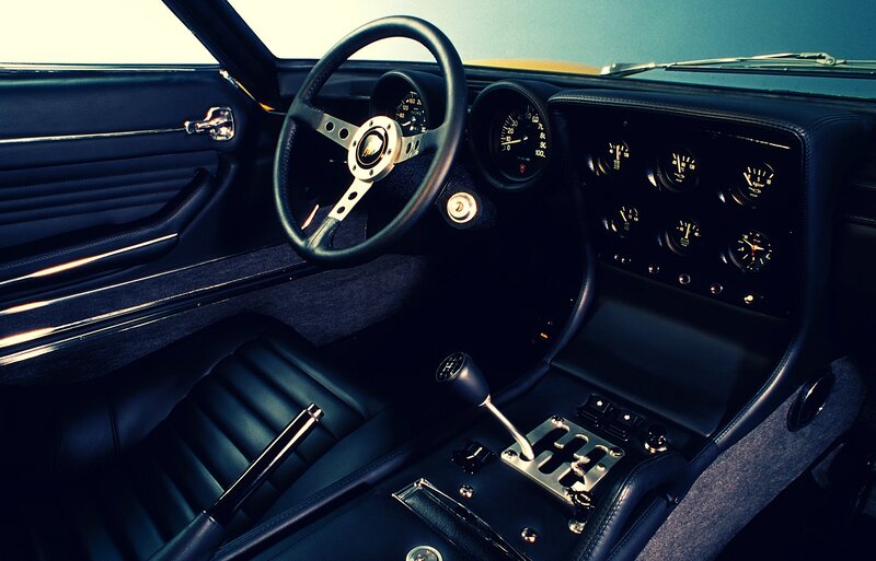 Car Interior — Dramatic