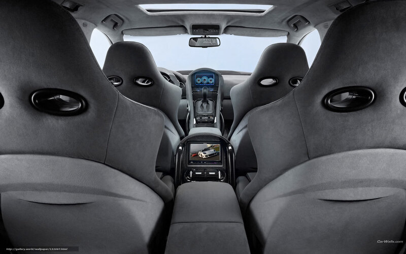 Car Interior — Gray, Modern, Photograph, Seats