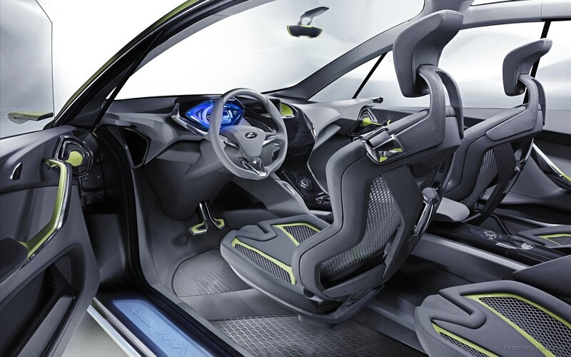 Car Interior — Gray, Modern, Photograph, Steering Wheel, Seats