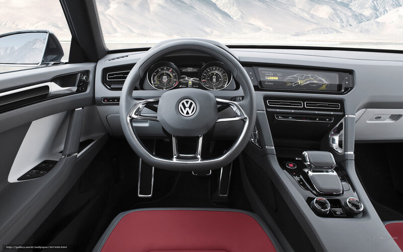 Car Interior — Gray, Modern, Photograph, Steering Wheel