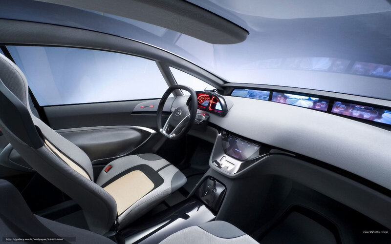 Car Interior — Gray, Modern