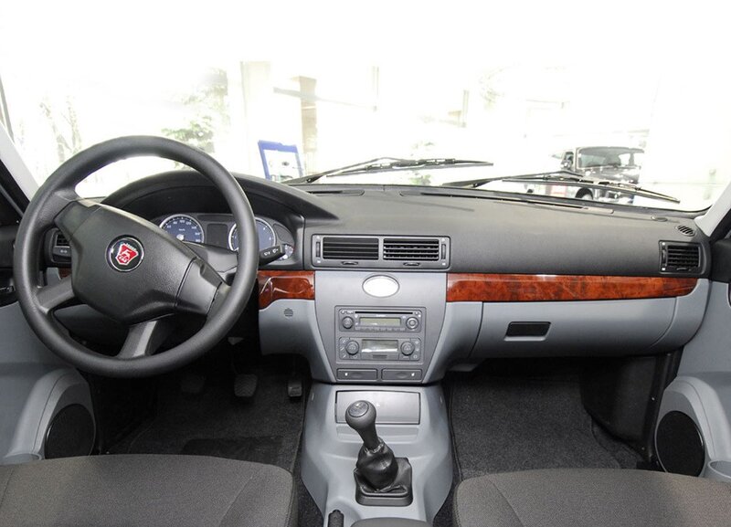 Car Interior — Gray, Neutral, Photograph, Steering Wheel, Dashboard, Gear Shift, Black