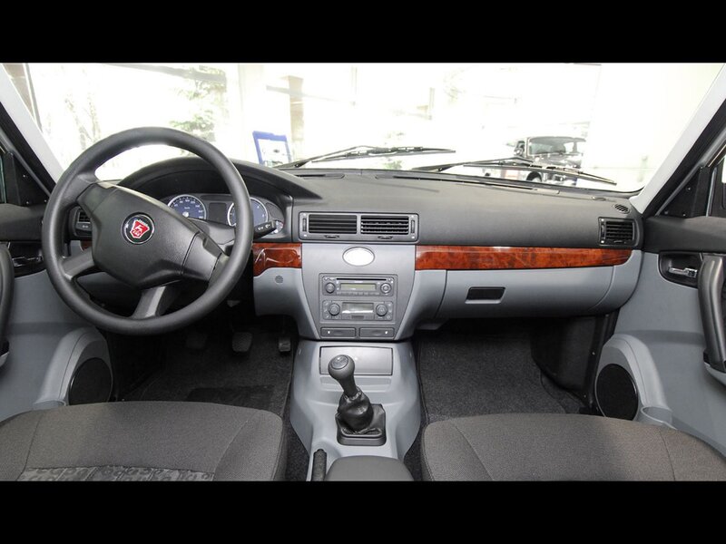 Car Interior — Gray, Neutral, Photograph, Steering Wheel, Dashboard, Gear Shift