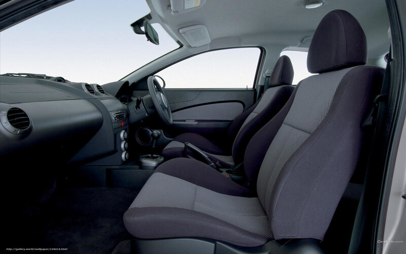 Car Interior — Gray, Neutral, Photograph, Steering Wheel, Dashboard, Seats