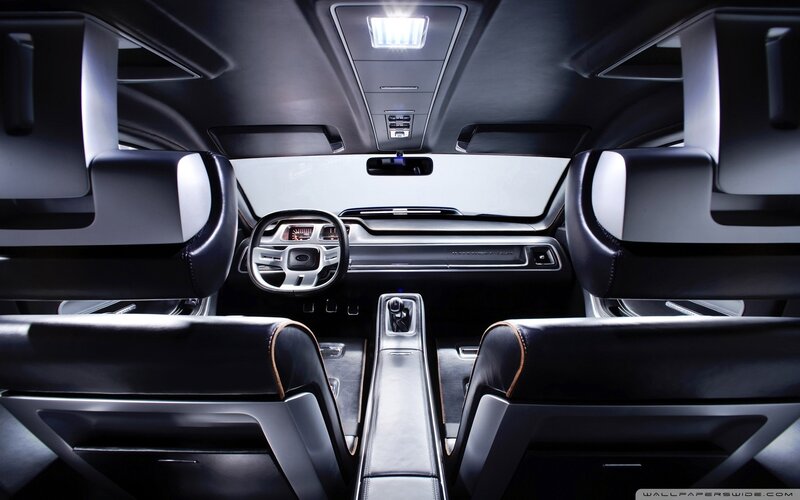 Car Interior — Modern, Steering Wheel