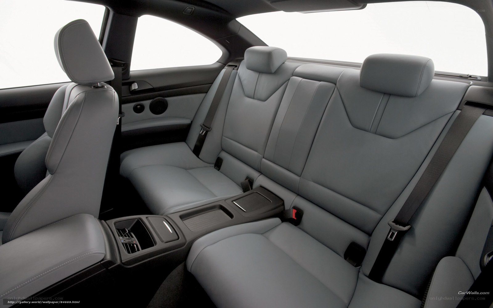 car interior rear seats