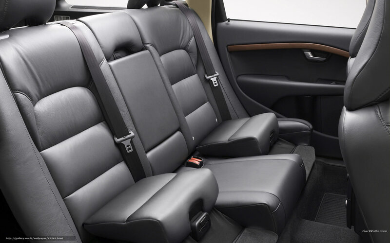 car interior rear seats