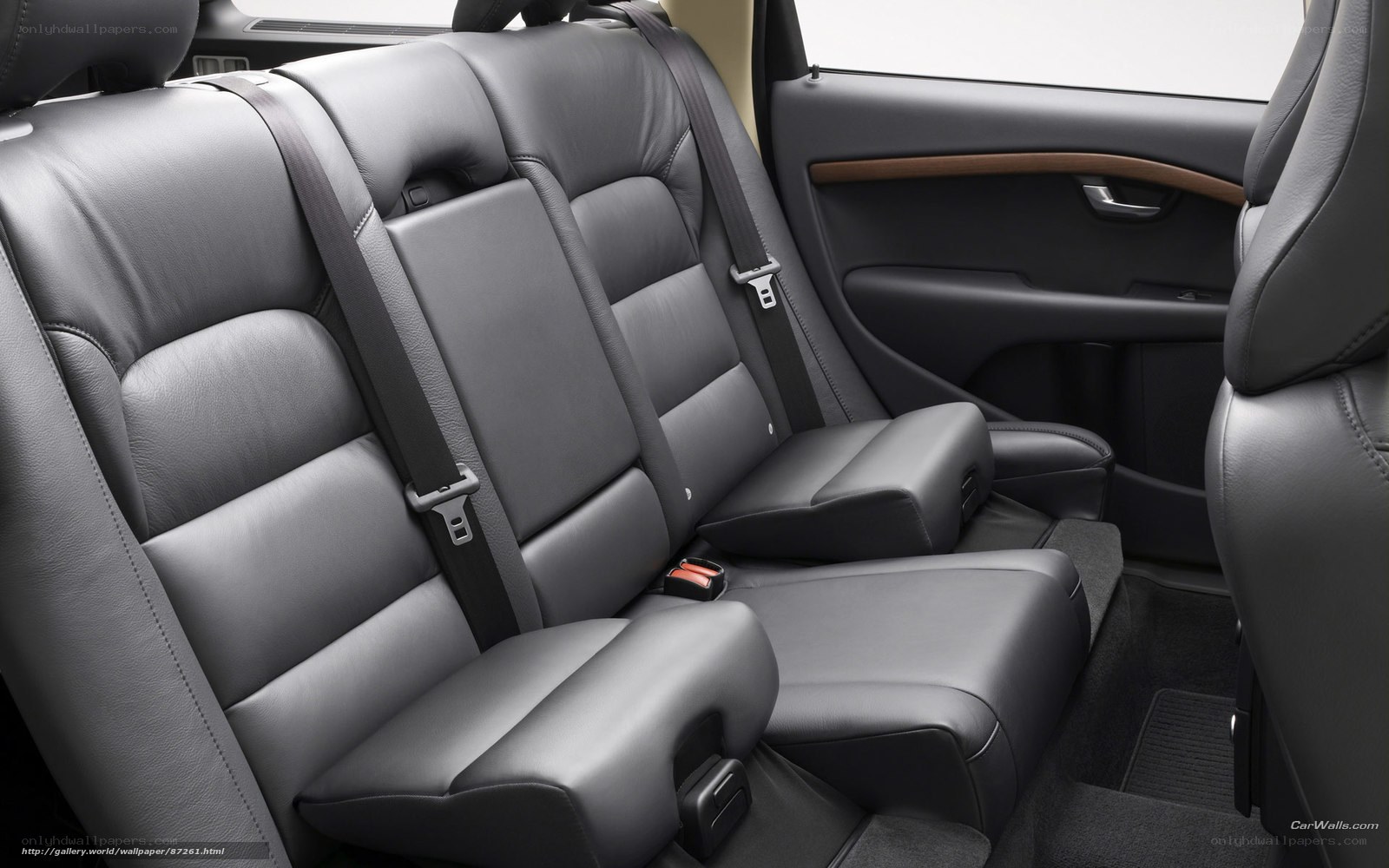 car interior rear seats