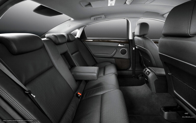 Car Interior Rear Seats — Black, Neutral, Photograph