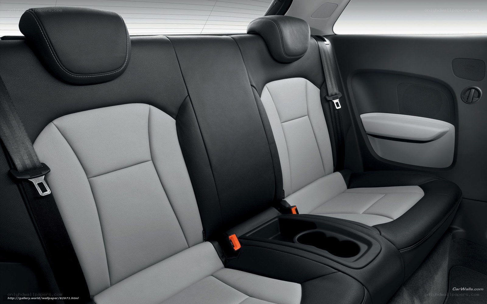 car interior rear seats